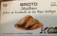 Sucre et nutriments contenus dans Broto