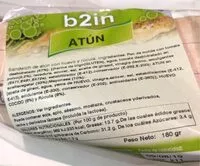 Azúcar y nutrientes en B2in