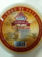 Cantidad de azúcar en Lomo de orza