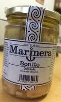 Amount of sugar in Bonito del norte en aceite de oliva