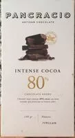 Jumlah gula yang masuk Chocolate negro intense cocoa 80%