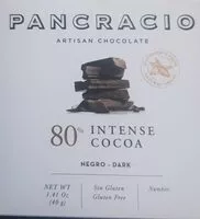 Jumlah gula yang masuk Chocolate Negro 80%