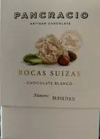 Jumlah gula yang masuk Rocas suizas chocolate blanco