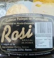 Azúcar y nutrientes en Rosi