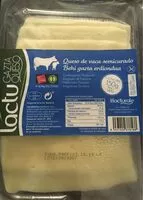 Quantité de sucre dans Queso de vaca semicurado