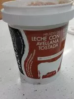 Quantité de sucre dans Helado leche con avellana tostada