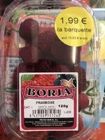 Sucre et nutriments contenus dans Frutas borja