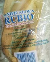 Azúcar y nutrientes en Panificadora rubio