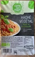 Sucre et nutriments contenus dans Happy bio veggie