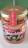 Количество сахара в Mojo Palmero
