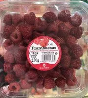 入っている砂糖の量 Framboises