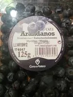 入っている砂糖の量 Arándanos