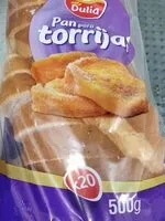 Cantidad de azúcar en Pan de torrijas