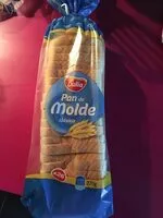 Cantidad de azúcar en Pan de molde blanco