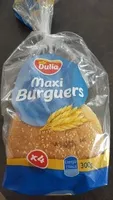Cantidad de azúcar en Maxi burguers