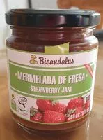 Cantidad de azúcar en Mermelada de fresa