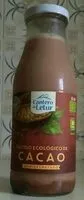 Sokerin määrä sisällä Batido ecologico de cacao