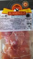 Amount of sugar in Jambon serrano séché chiffonade
