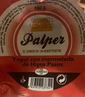 Cantidad de azúcar en Yogur con mermelada de higos pasos