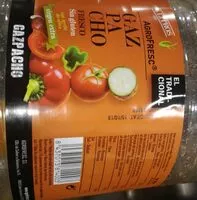Suhkru kogus sees Agrofresc gazpacho