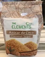 Sucre et nutriments contenus dans The elements