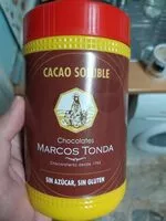 Azúcar y nutrientes en Marcos tonda