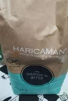 चीनी की मात्रा Harina de arroz