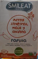 Cantidad de azúcar en Papilla arroz integral, maiz y quinoa