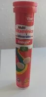 Cantidad de azúcar en Multi vitamínico y minerales