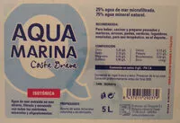 中的糖分和营养成分 Aqua marina