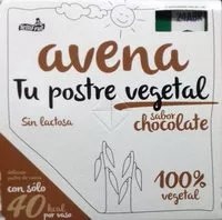 入っている砂糖の量 Postre de avena vegetal sabor chocolate