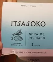 Cantidad de azúcar en Sopa de pescado