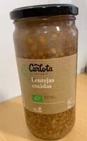 चीनी की मात्रा Lentejas cocidas