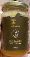Zuckermenge drin Miel tomillo
