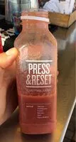 Azúcar y nutrientes en Press reset