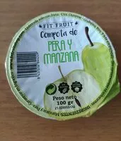 Zuckermenge drin Compota de pera y manzana