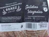 Azúcar y nutrientes en Gomez