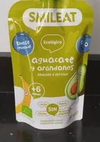 Cantidad de azúcar en Pouche aguacate y arándanos