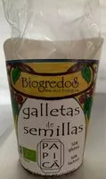 İçindeki şeker miktarı Galletas de semillas