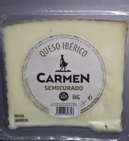 Quantité de sucre dans Queso ibérico semicirado