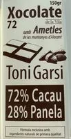 Azúcar y nutrientes en Toni garsi