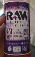 糖質や栄養素が Raw superdrink