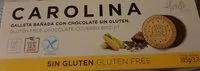 Cantidad de azúcar en Galleta bañada con chocolate sin gluten