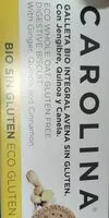 Cantidad de azúcar en Galleta bio integral avena sin gluten