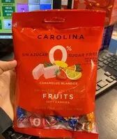 Cantidad de azúcar en Caramelos blandos Sin azucar