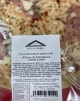 Azúcar y nutrientes en Pizzas pebra