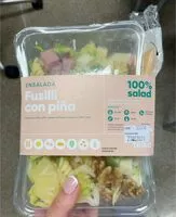 Amount of sugar in Fusilli con piña