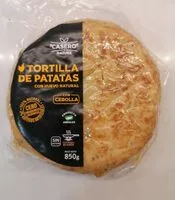 Cantidad de azúcar en Tortilla de patatas con huevo natural
