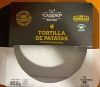 Cantidad de azúcar en Tortilla de patatas con huevo natural