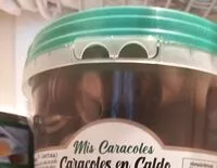 İçindeki şeker miktarı Caracoles en caldo